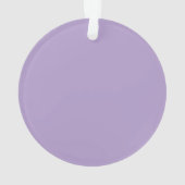 runder Acrylschmuck für Mama Ornament (Rückseite)
