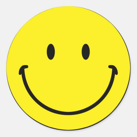 RUNDER AUFKLEBER (Vorderseite)