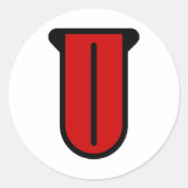 👅 RUNDER AUFKLEBER (Vorderseite)