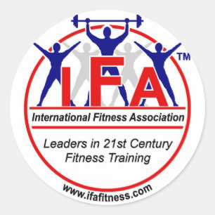 Runder Aufkleber IFAs