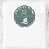 Runder Aufkleber TR-Freun.de (Tasche)