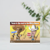 Runder Bar Postkarte (Stehend Vorderseite)