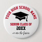 Runder Button der Klasse 20XX, riesig, 4 Zoll (Vorderseite)