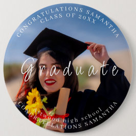 Runder Button für den Foto des benutzerdefinierten