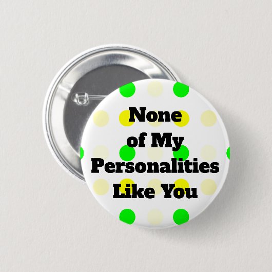 Runder Button für Personen (Vorne & Hinten)