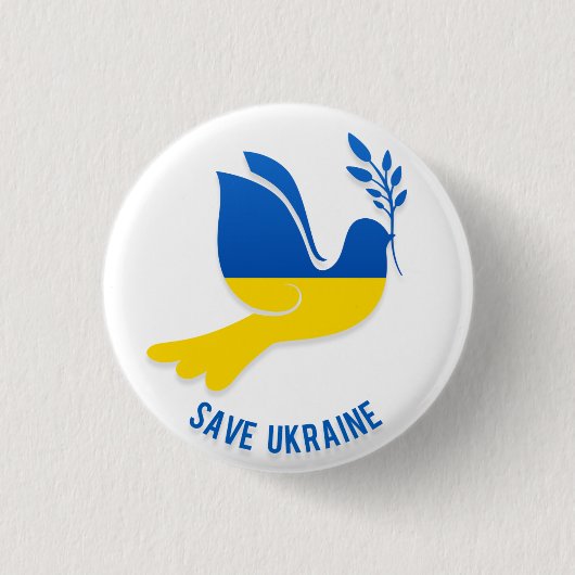 Runder Button in der Ukraine gerettet (Vorderseite)