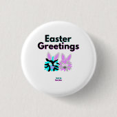 Runder Button von Bunny Fuzzies (Vorderseite)