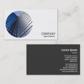 Runder Foto - Büroblock Visitenkarte (Vorne/Hinten)