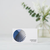 Runder Foto - Büroblock Visitenkarte (Stehend Vorderseite)