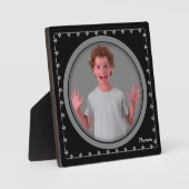 Runder Foto Fotoplatte (Vorderseite)