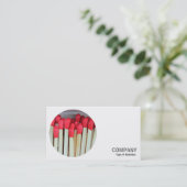 Runder Foto - Spiele 03 Visitenkarte (Stehend Vorderseite)