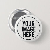 Runder Foto-Upload-Button Button (Vorne & Hinten)