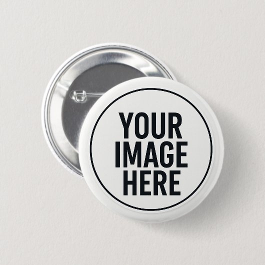 Runder Foto-Upload-Button Button (Vorne & Hinten)