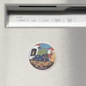 Runder Imam Ochse der Papaya Magnet (In Situ (Geschirrspüler))