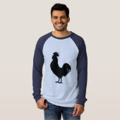 Runder in der Silhouette T-Shirt (Vorne ganz)