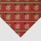 Runder Jahr 2017 - Tissue Paper 2 Seidenpapier (Ausschnitt)