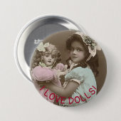 Runder Knopf, 3-Zoll-Taste Button (Vorne & Hinten)