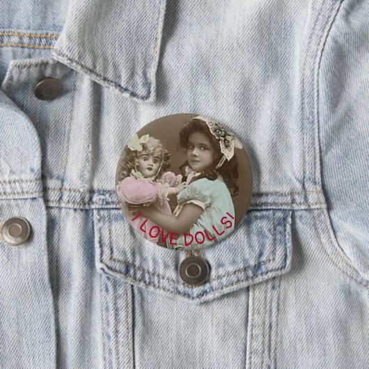 Runder Knopf, 3-Zoll-Taste Button (Beispiel)