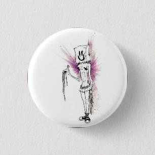 Runder Knopf - besonders angefertigt Button