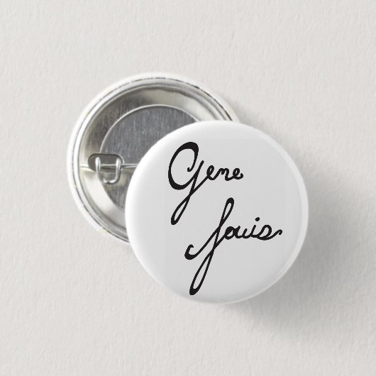 Runder Knopf - besonders angefertigt Button (Vorne & Hinten)