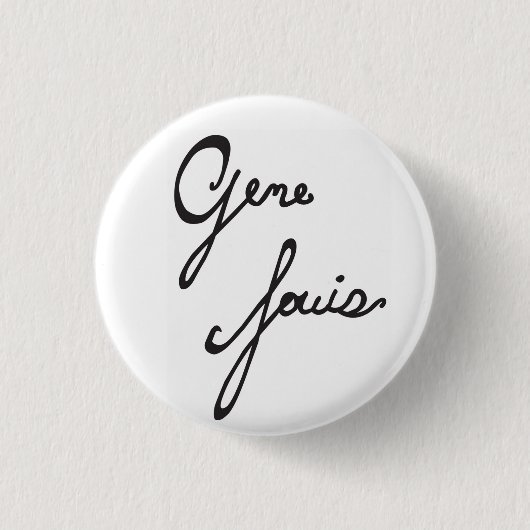 Runder Knopf - besonders angefertigt Button (Vorderseite)