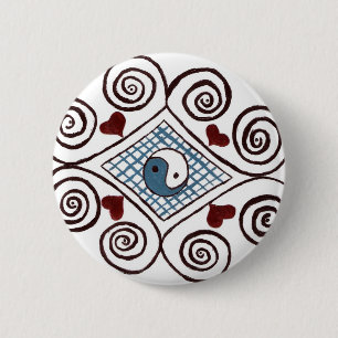 Runder Knopf Button