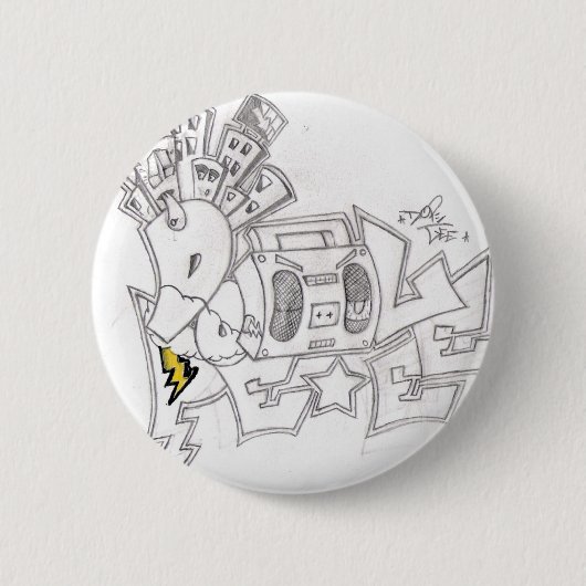 Runder Knopf Button (Vorderseite)