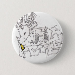 Runder Knopf Button