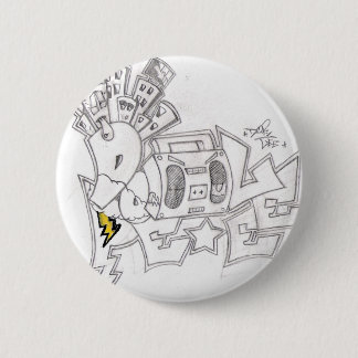 Runder Knopf Button