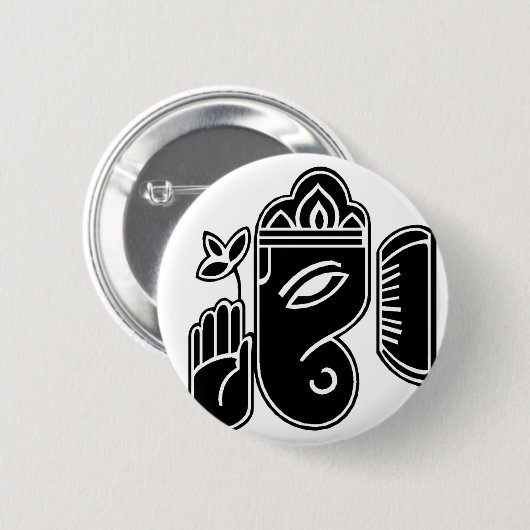 Runder Knopf Button (Vorne & Hinten)