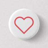 runder Knopf des feministischen Mädchen-Powers Button (Vorderseite)