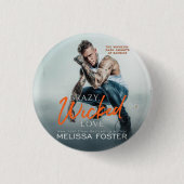 Runder Knopf für die verworrene Liebe Button (Vorderseite)