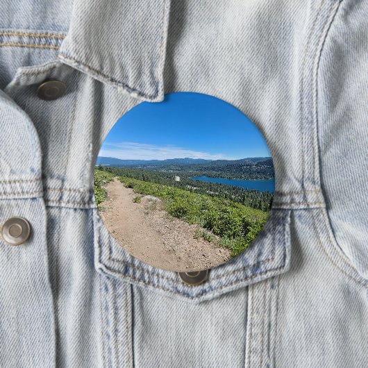 Runder Knopf, riesig, 4 Zoll Button (Beispiel)