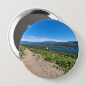 Runder Knopf, riesig, 4 Zoll Button (Vorne & Hinten)