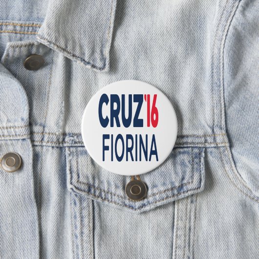 Runder Knopf Teds Cruz Carly Fiorina 2016 Button (Beispiel)