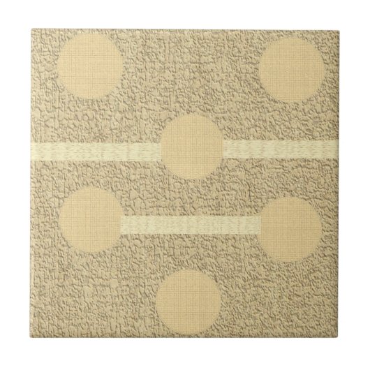 Runder Kreis der Keramiken Fliese (Vorderseite)