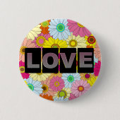 Runder Liebe Button (Vorderseite)