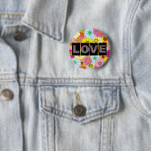 Runder Liebe Button (Beispiel)