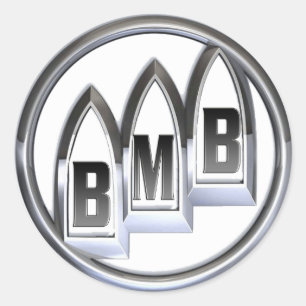Runder Logo-Aufkleber Buicks MacKane Aufkleber