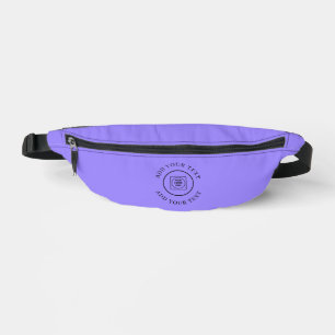 Runder Logo-Text Geschäftliche Werbe- Blaue Marken Bauchtasche