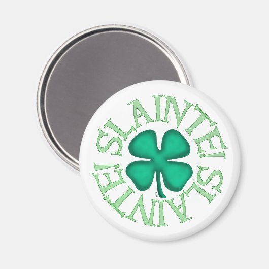 Runder Magnet (Vorderseite/Rückseite)