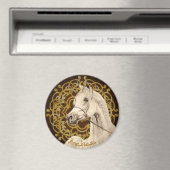 Runder Magnet für Grauarabäer (In Situ (Geschirrspüler))