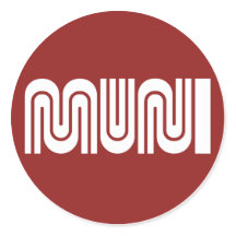 Runder marooner San Francisco Muni-Aufkleber
