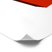 RUNDER MIT ZAHLEN POSTER (Ecke)