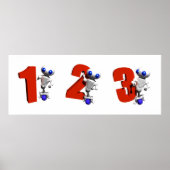 RUNDER MIT ZAHLEN POSTER (Vorne)