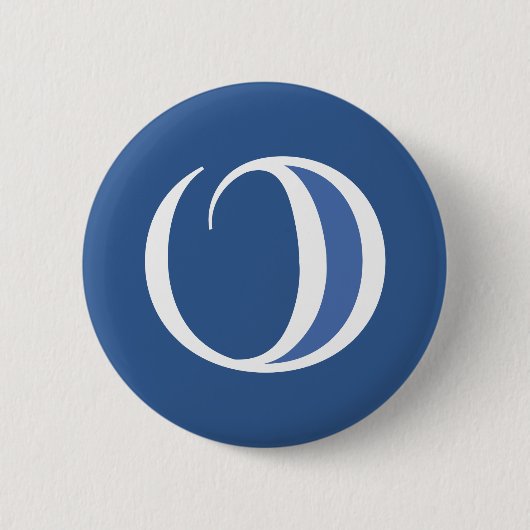 Runder Obernet Logoknopf/-Flair Button (Vorderseite)