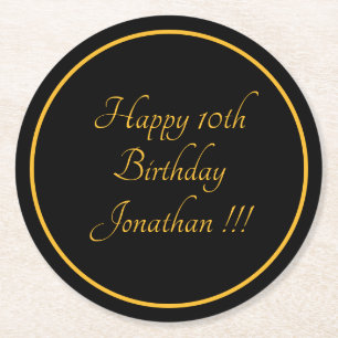  RUNDER PAPPUNTERSETZER