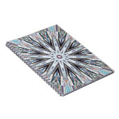 Runder Pastell Mandala Notizblock (Rechte Seite)