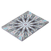 Runder Pastell Mandala Notizblock (Linke Seite)