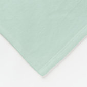 Runder Pouf Fleecedecke (Ecke)